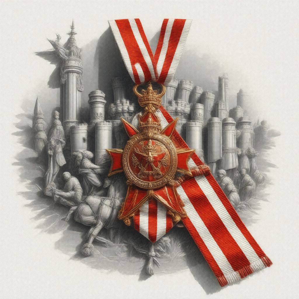 AI-created image of Order of the Republic of Serbia