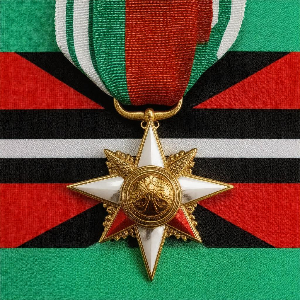 Click to view larger image AI-created image of Order of the Star of the Republic of Kenya