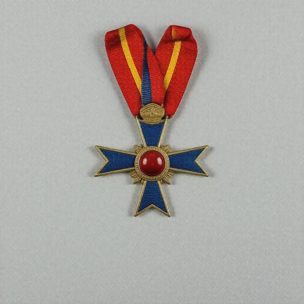 Click to view larger image AI-created image of Order of the Star of the Socialist Republic of Romania