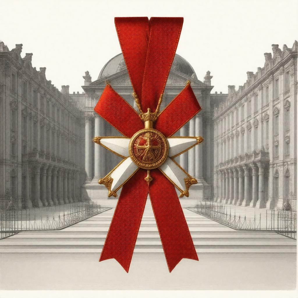 AI-created image of Ordre national de la Légion d'honneur