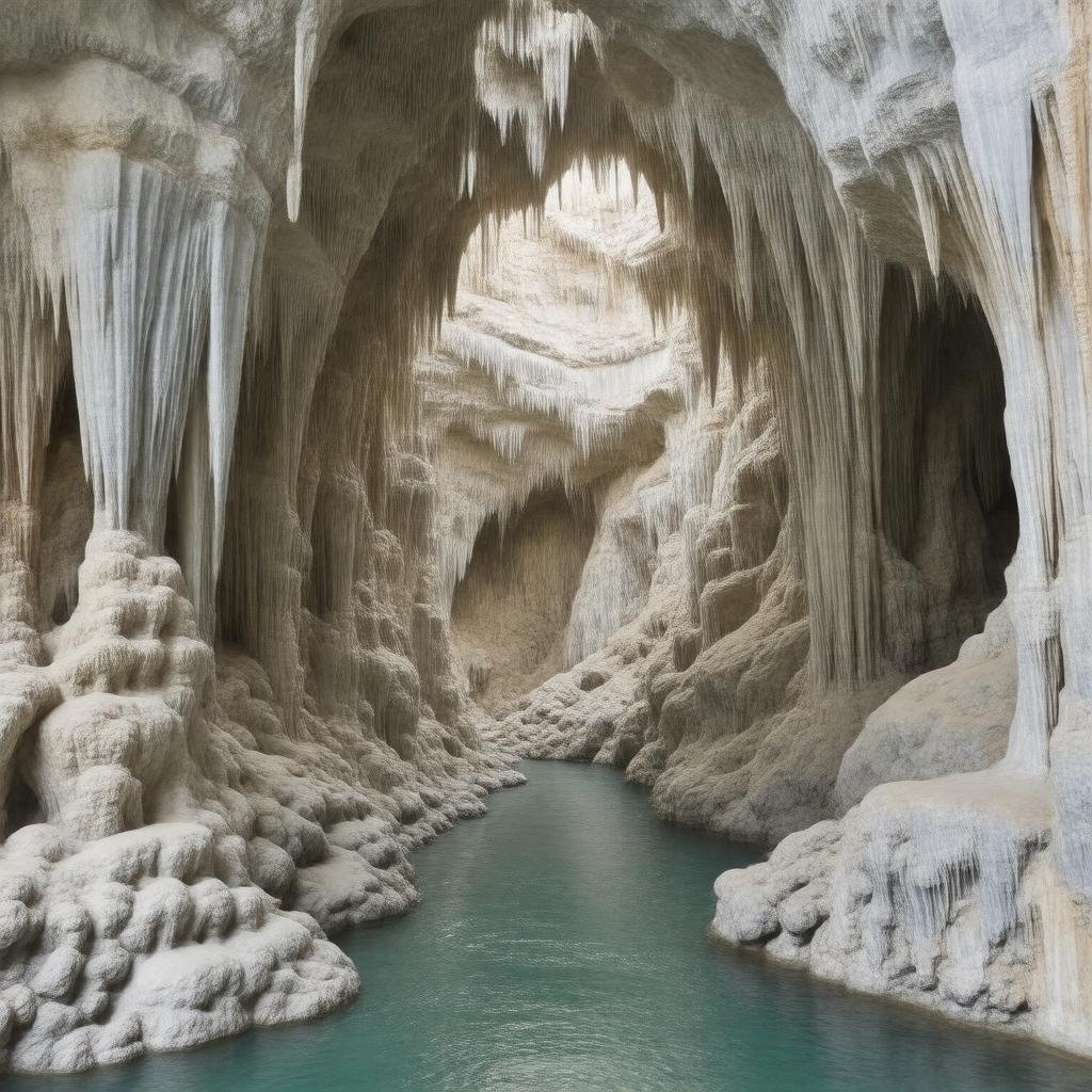 Click to view larger image AI-created image of Oregon Caves