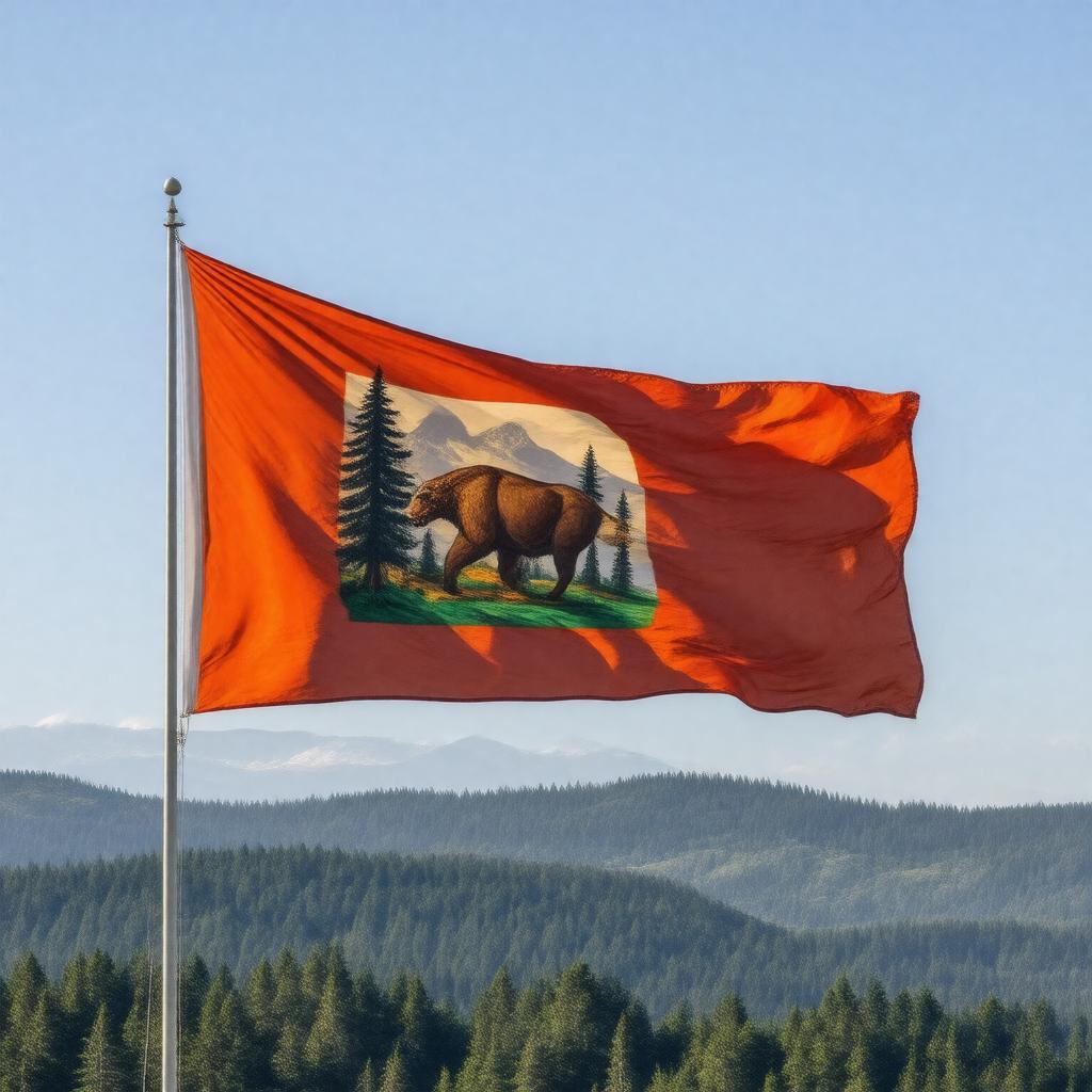 AI-created image of Oregon, My Oregon