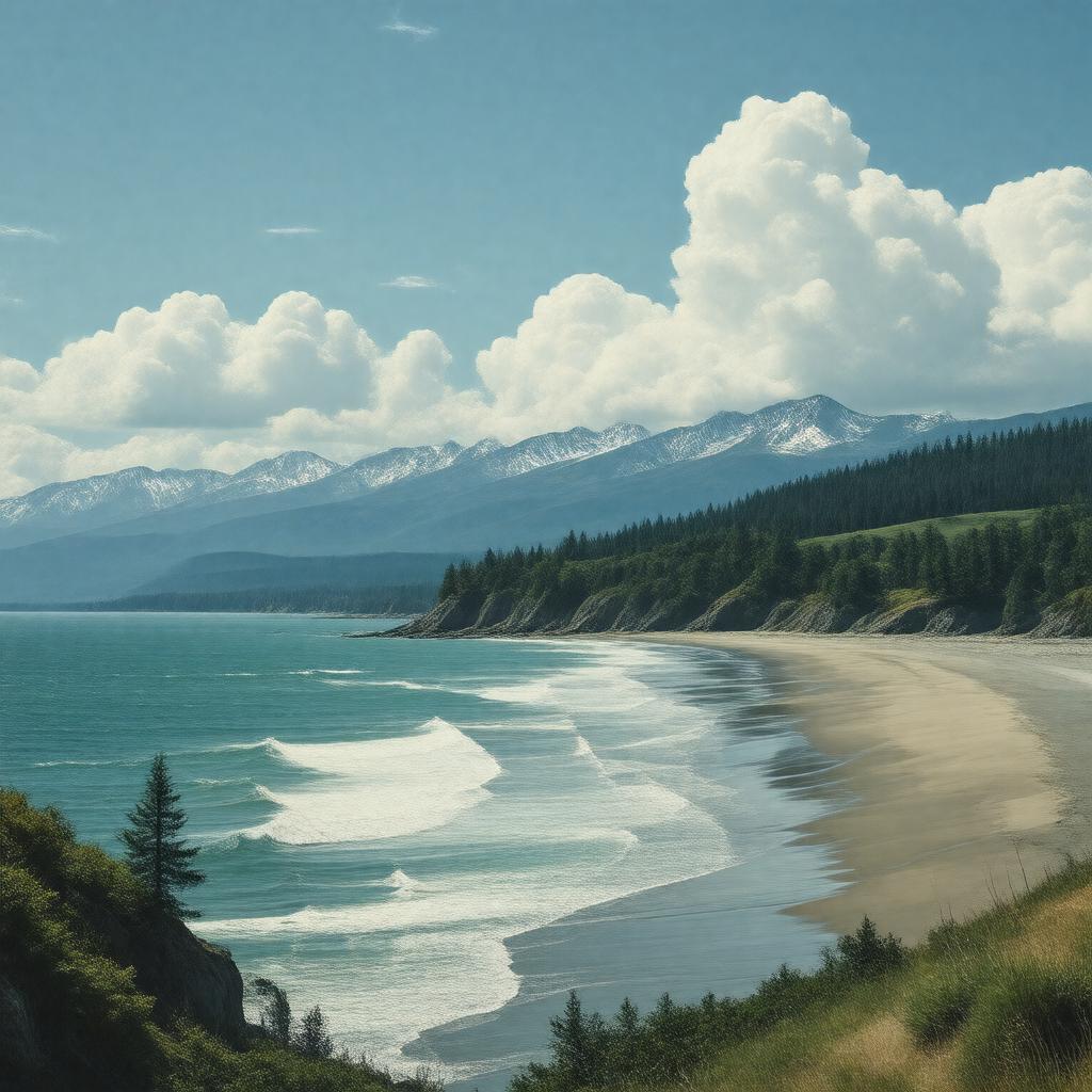 AI-created image of Oregon, United States