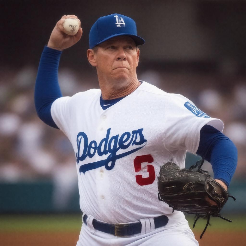 AI-created image of Orel Hershiser