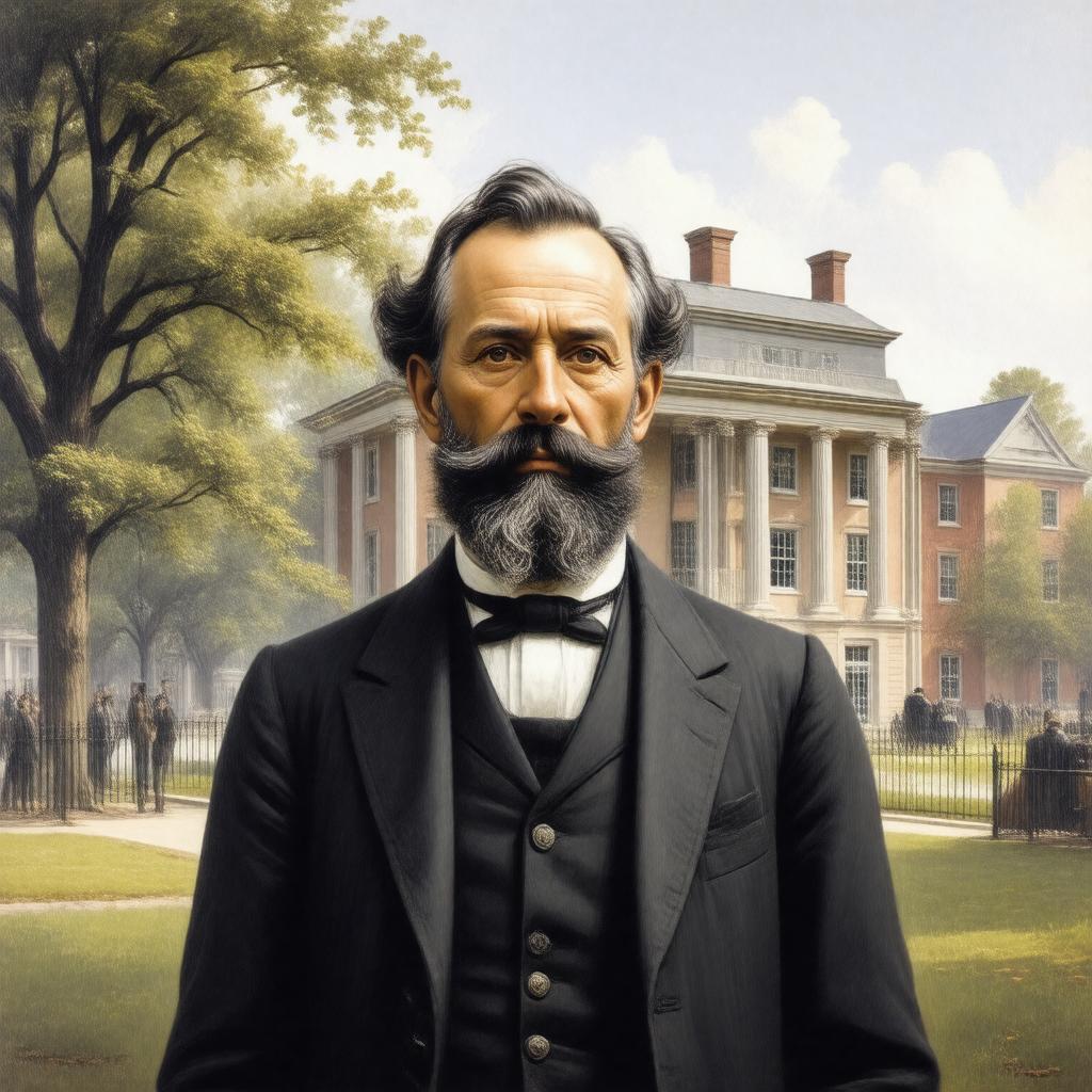 AI-created image of Oren Burbank Cheney