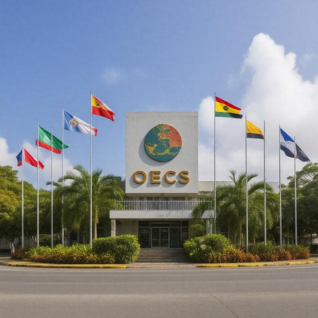 AI-created image of Organisation of Eastern Caribbean States