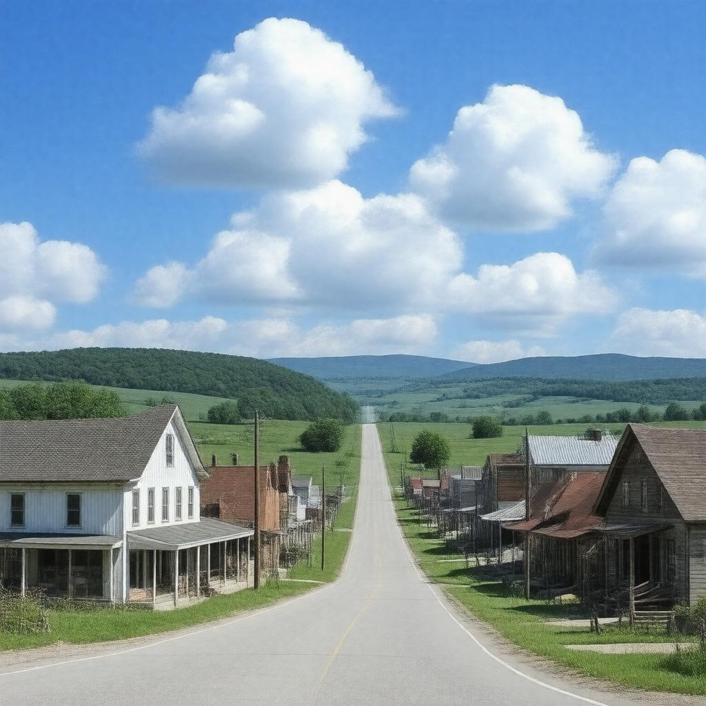 AI-created image of Orient, Iowa, United States