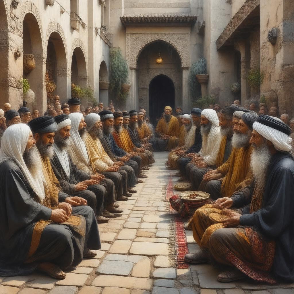 AI-created image of Oriental Jews