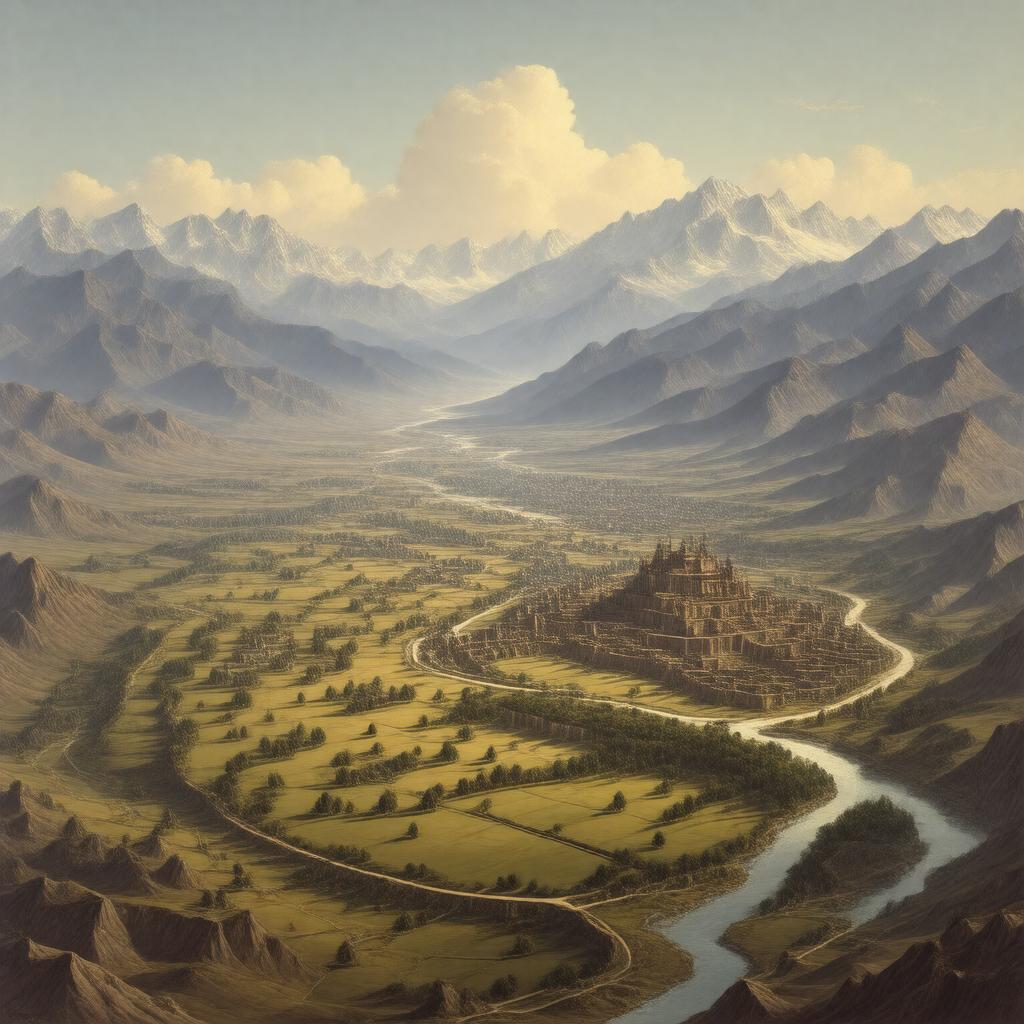 Click to view larger image AI-created image of Orkhon Valley Cultural Landscape