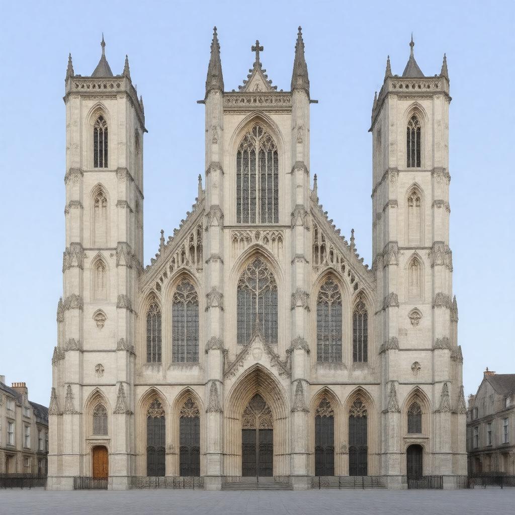 AI-created image of Orléans Cathedral