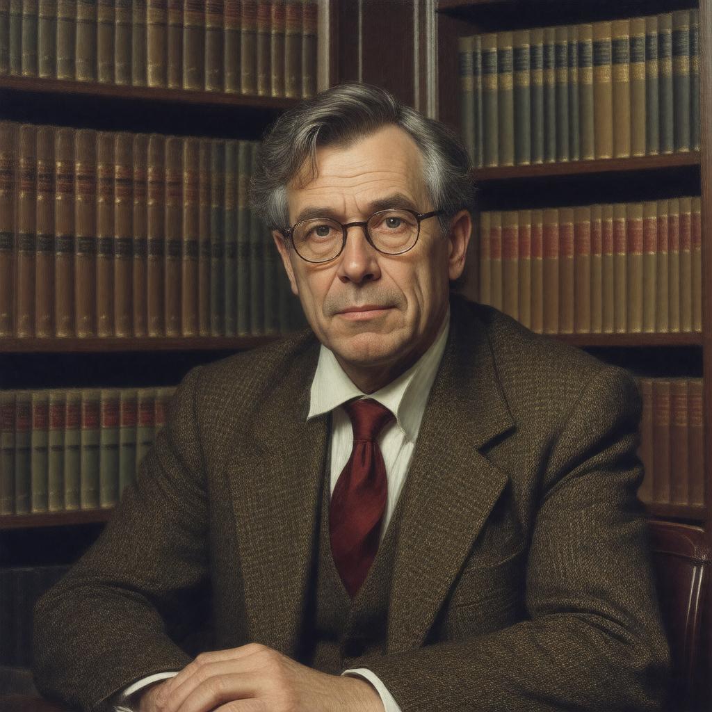 AI-created image of Orlando Figes