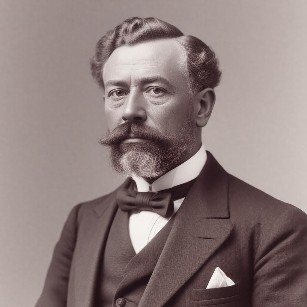 AI-created image of Orlando Plunket Greene