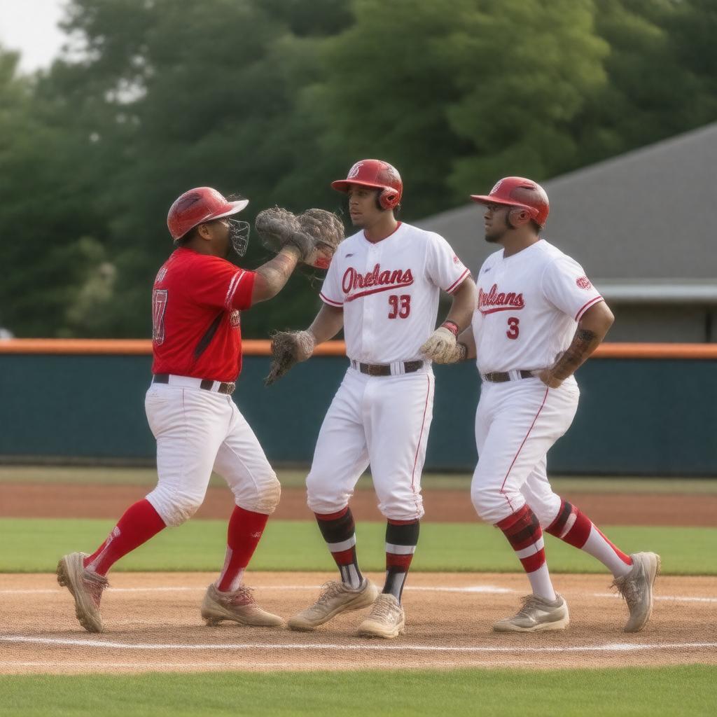 AI-created image of Orleans Firebirds