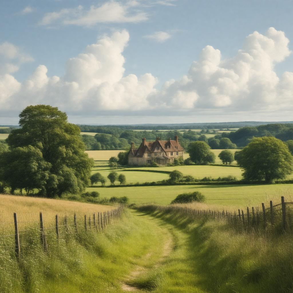 AI-created image of Orley Farm