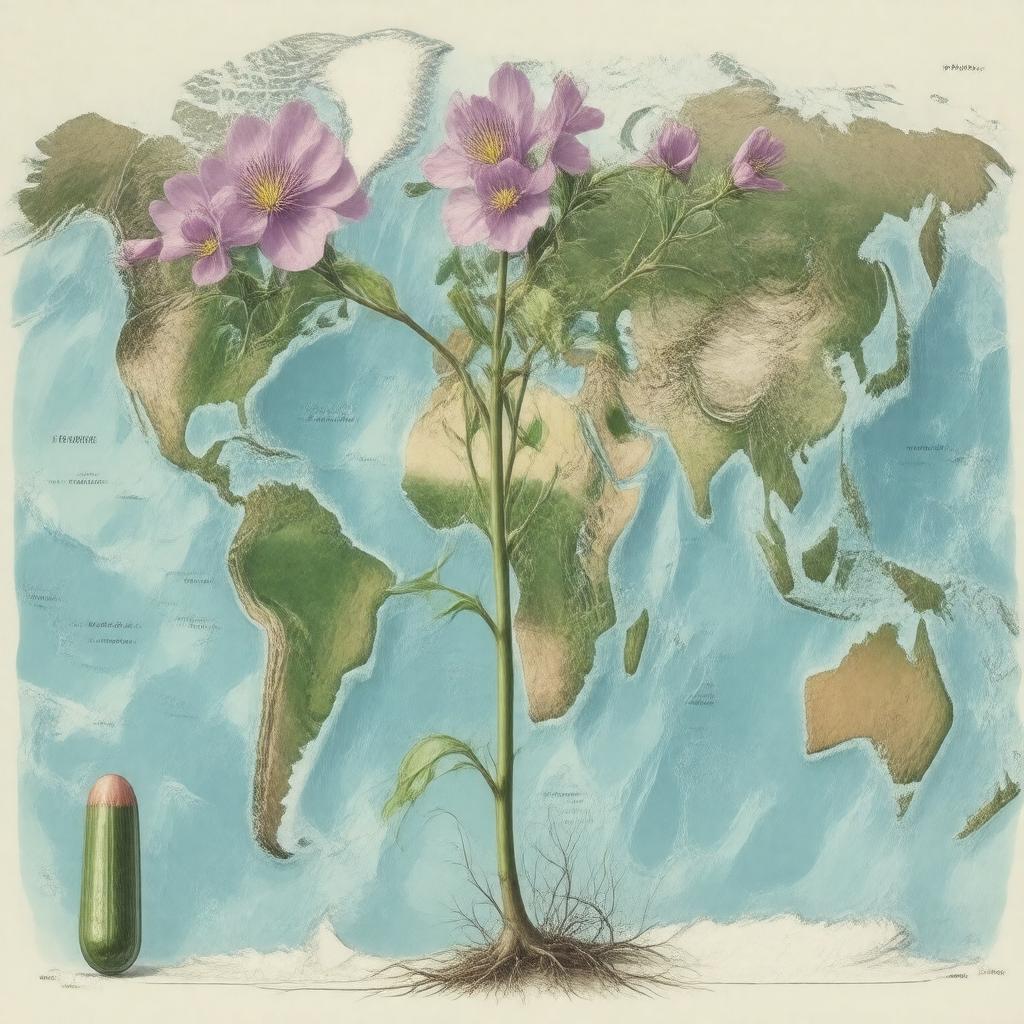 AI-created image of Orobanchaceae