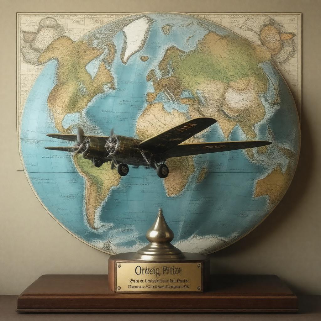 Click to view larger image AI-created image of Orteig Prize