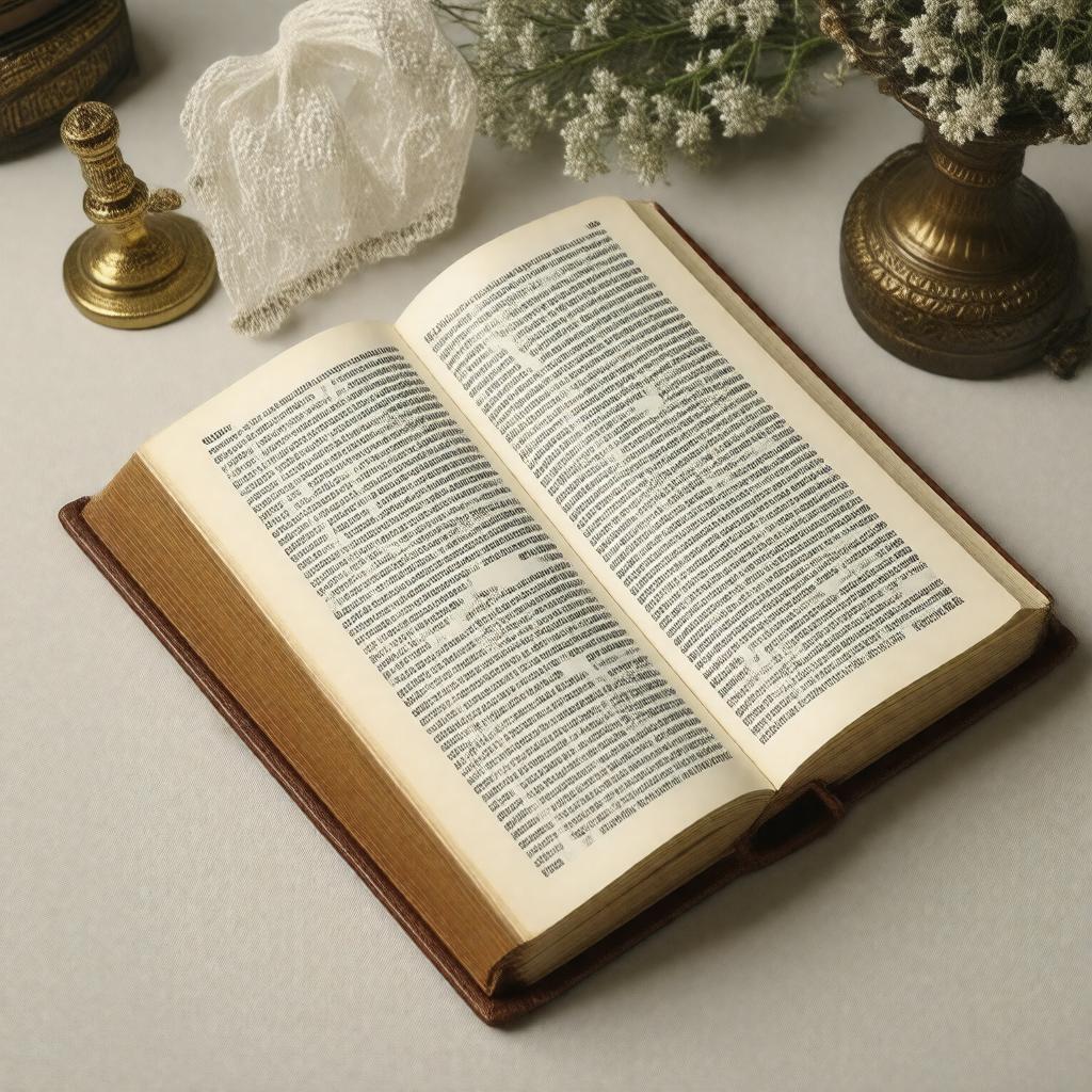 Click to view larger image AI-created image of Orthodox Jewish Bible