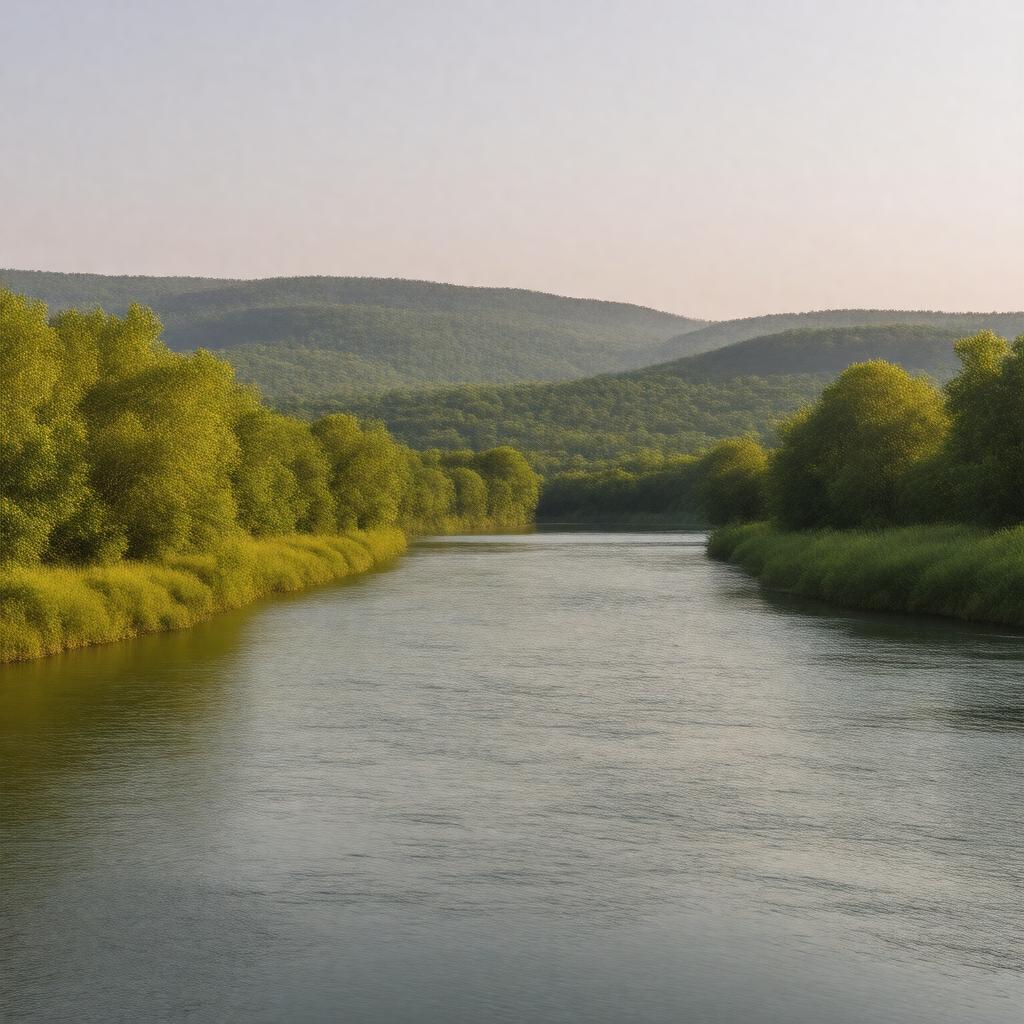 AI-created image of Osage River