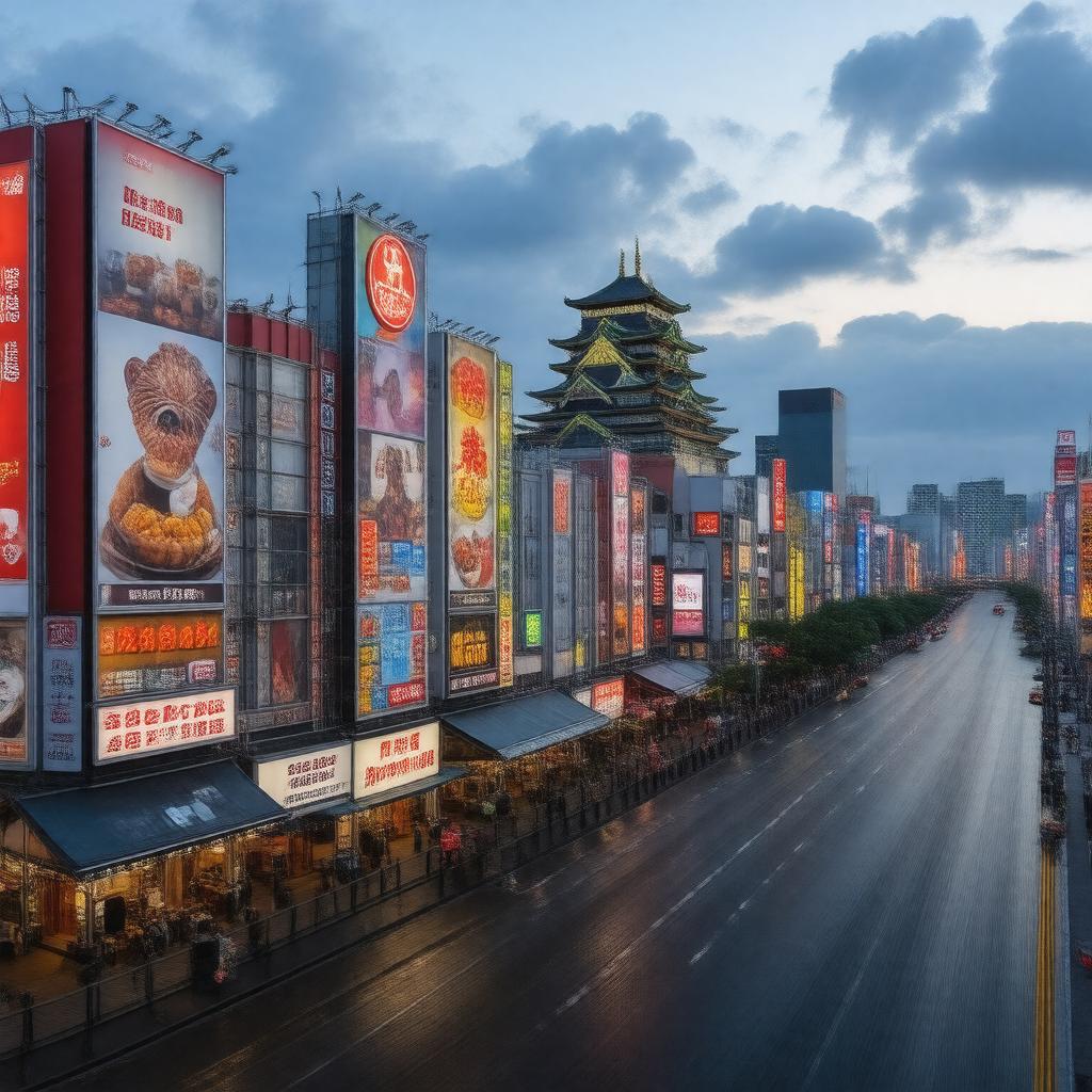 AI-created image of Osaka