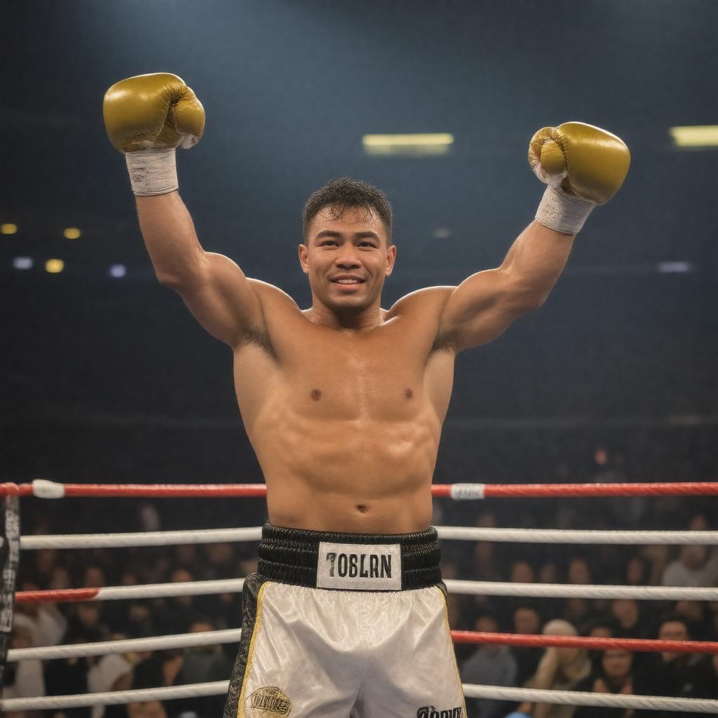 AI-created image of Oscar De La Hoya