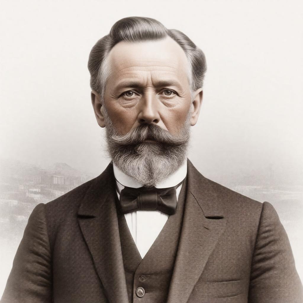 AI-created image of Oscar Macy