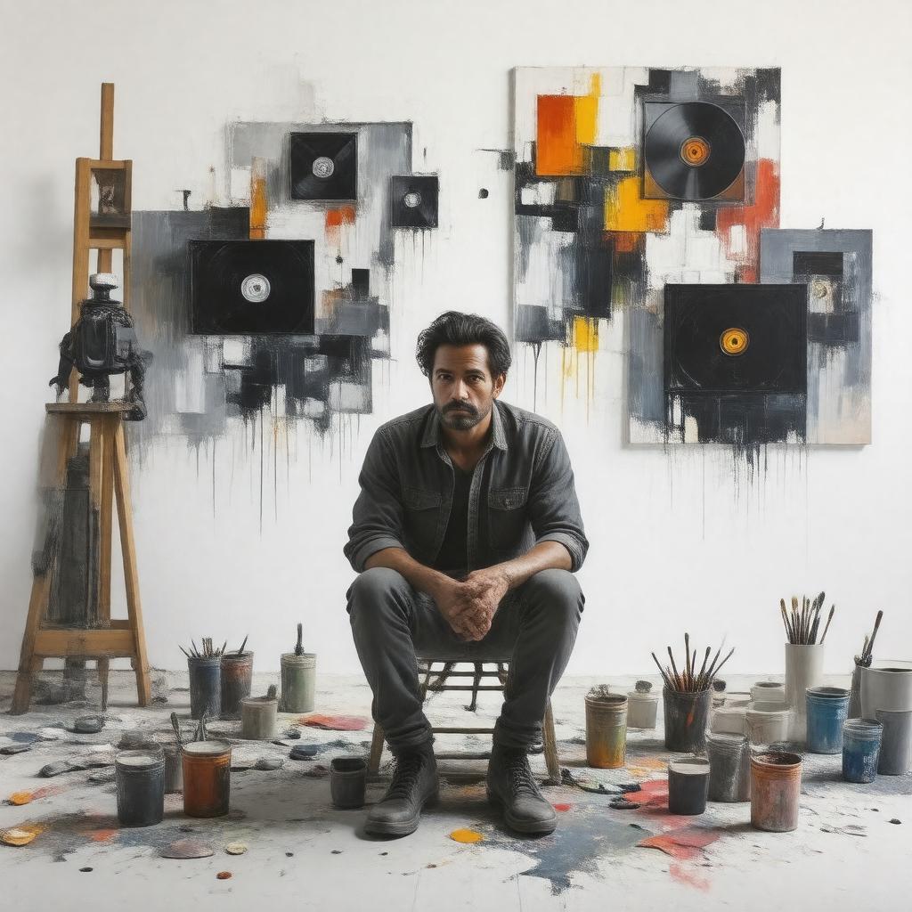 AI-created image of Oscar Murillo