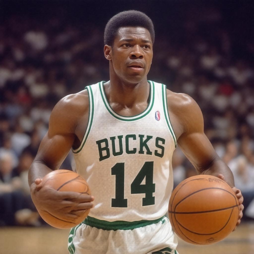 AI-created image of Oscar Robertson