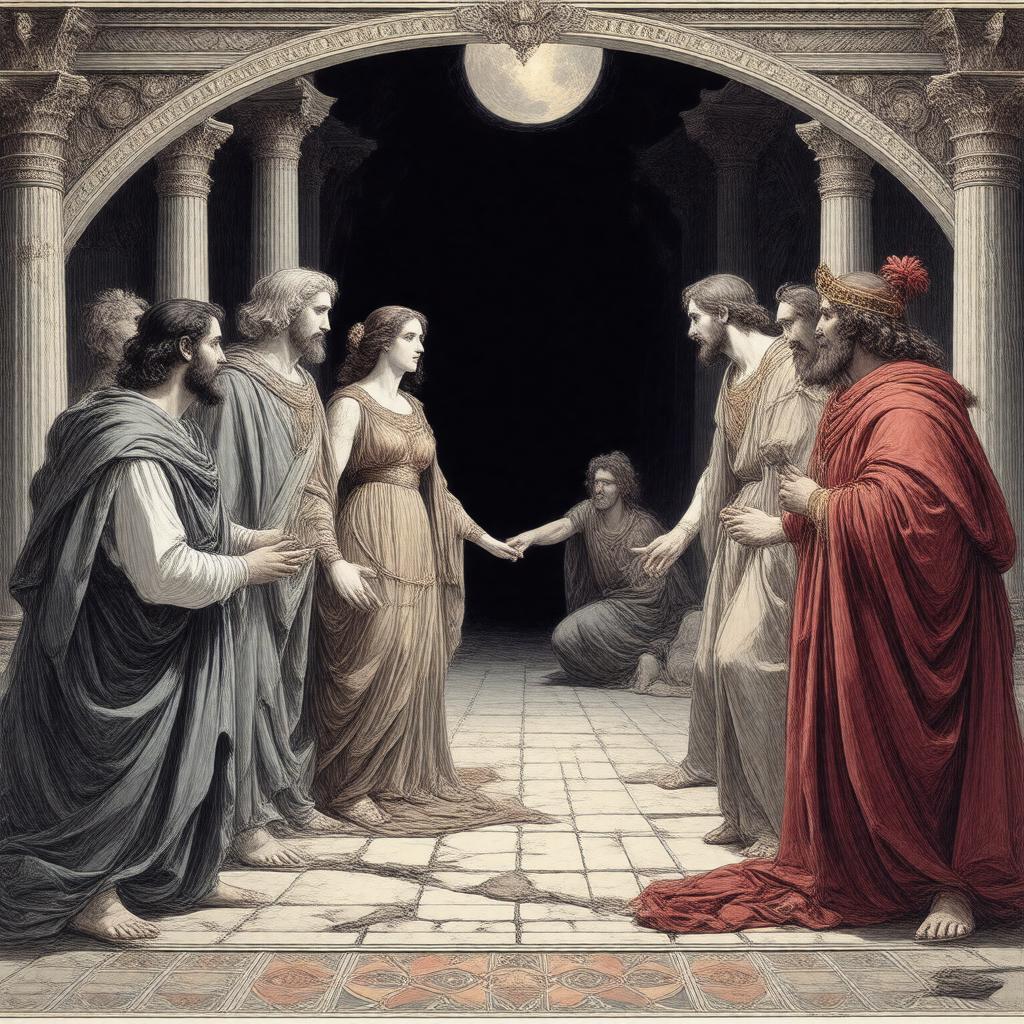 AI-created image of Oscar Wilde's play 'Salomé'