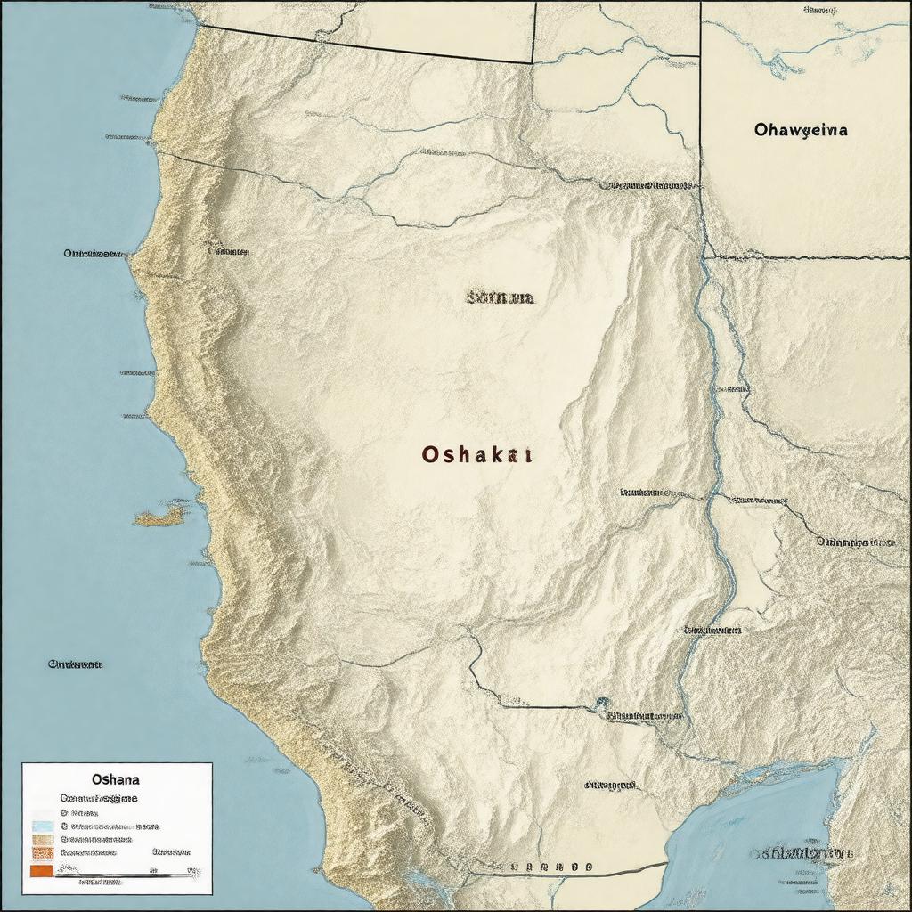 AI-created image of Oshana Region