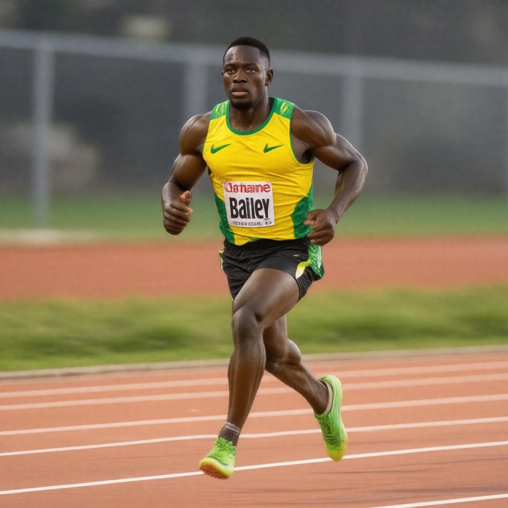 Click to view larger image AI-created image of Oshane Bailey