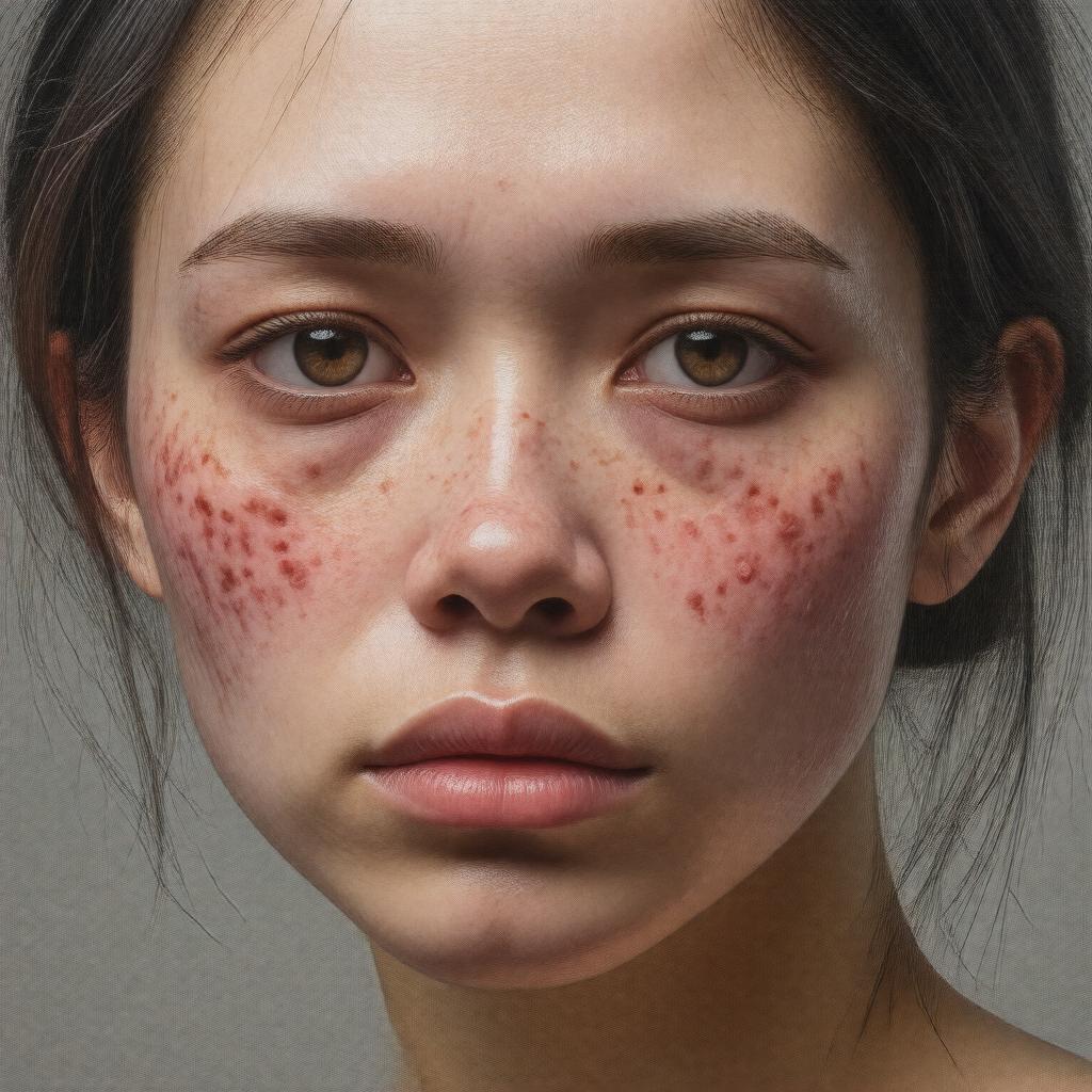 AI-created image of Osler-Weber-Rendu disease