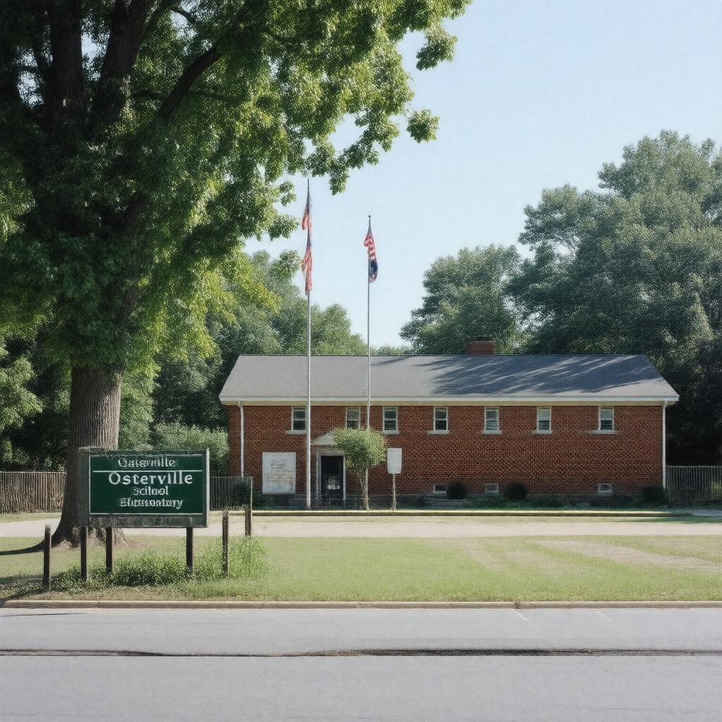 AI-created image of Osterville Elementary School