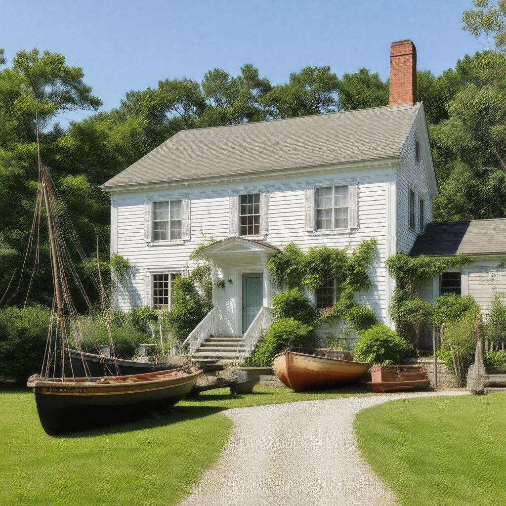 AI-created image of Osterville Historical Museum