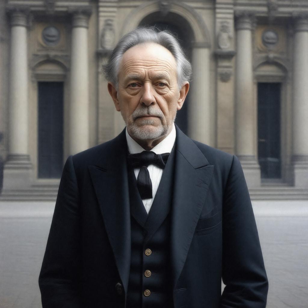 AI-created image of Oswald Stoll