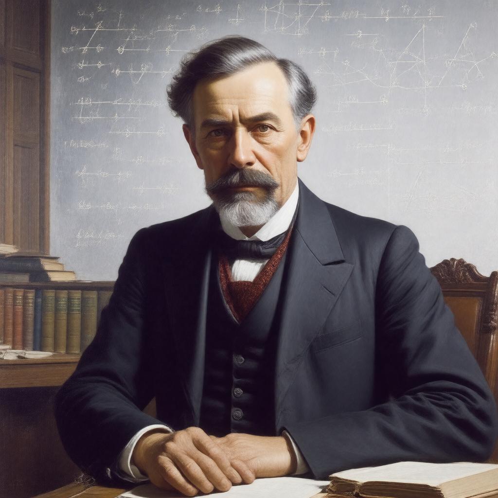 AI-created image of Oswald Veblen