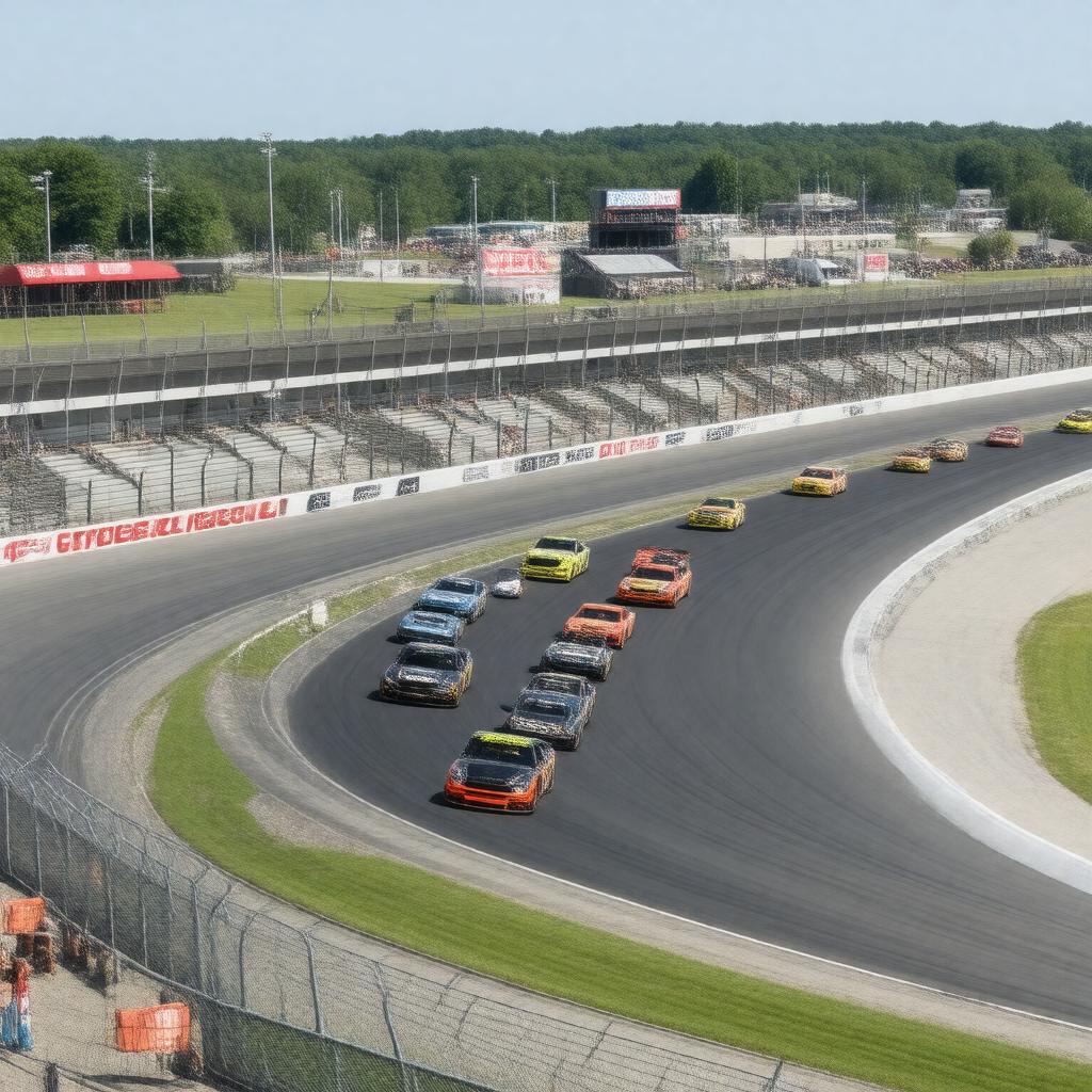 AI-created image of Oswego Speedway