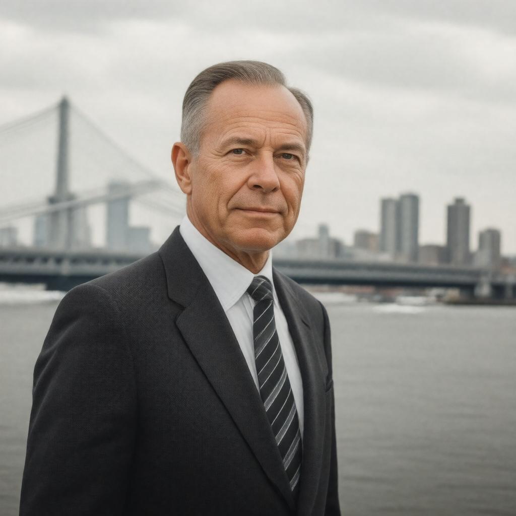 AI-created image of Othmar Ammann