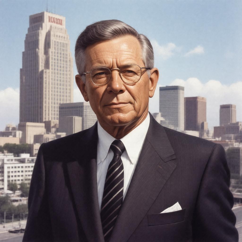 AI-created image of Otis Chandler