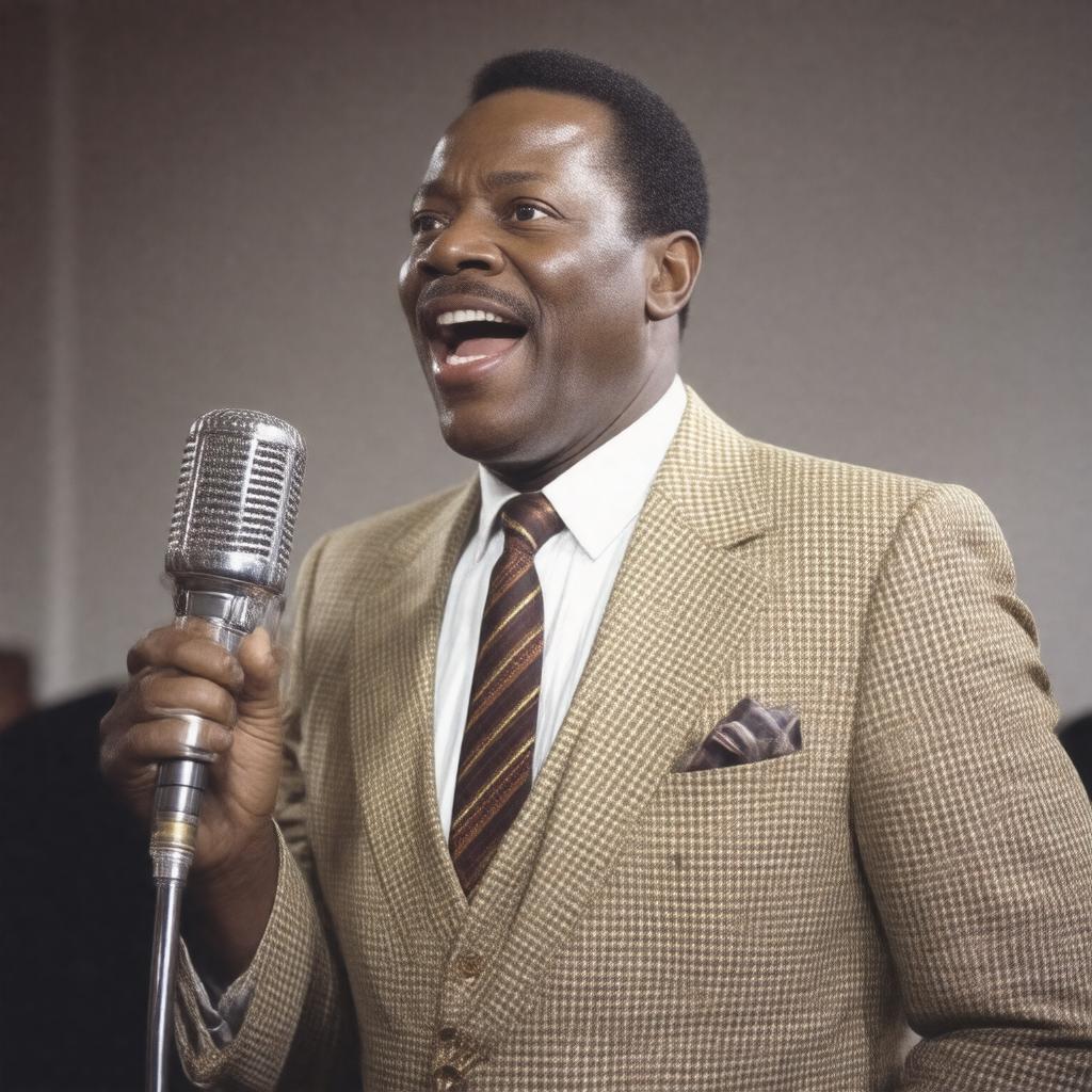 AI-created image of Otis Clay