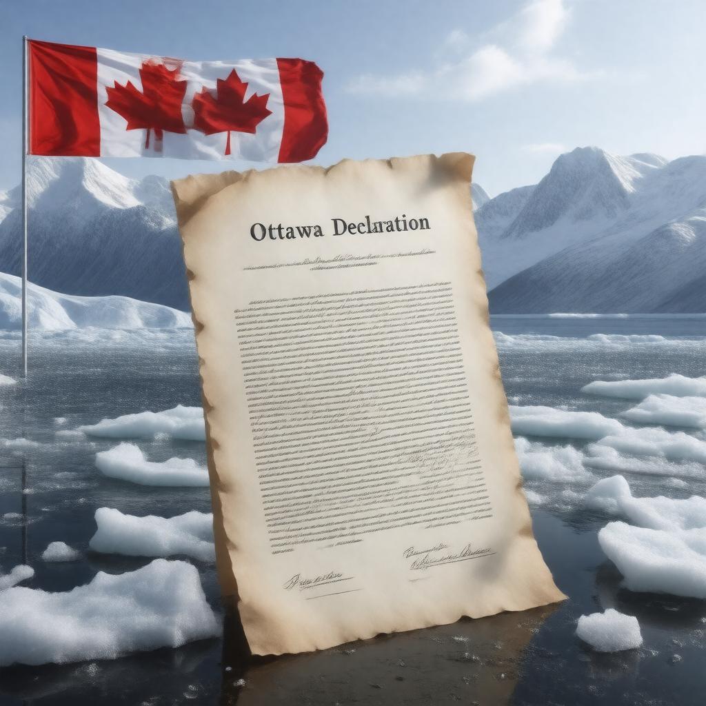 Click to view larger image AI-created image of Ottawa Declaration
