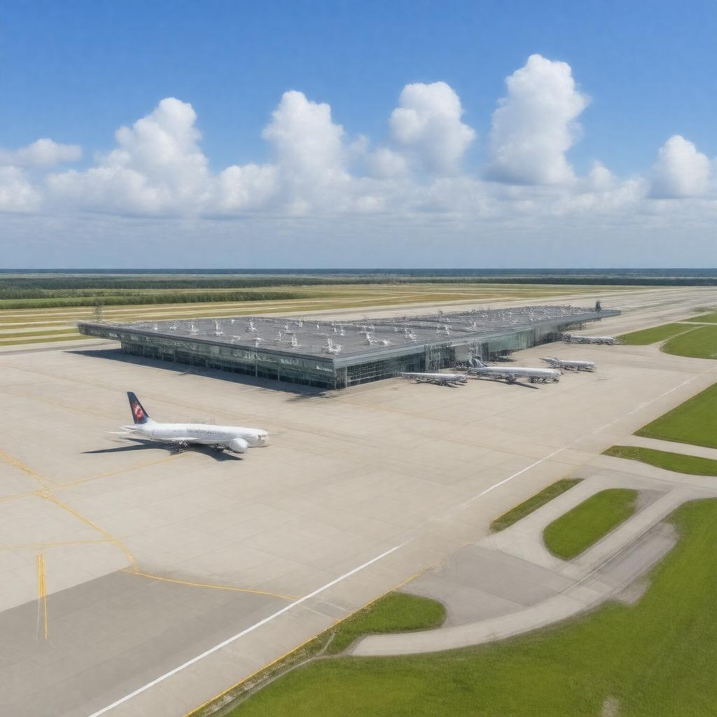 AI-created image of Ottawa Macdonald–Cartier International Airport