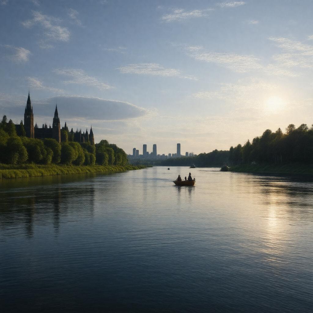 AI-created image of Ottawa River