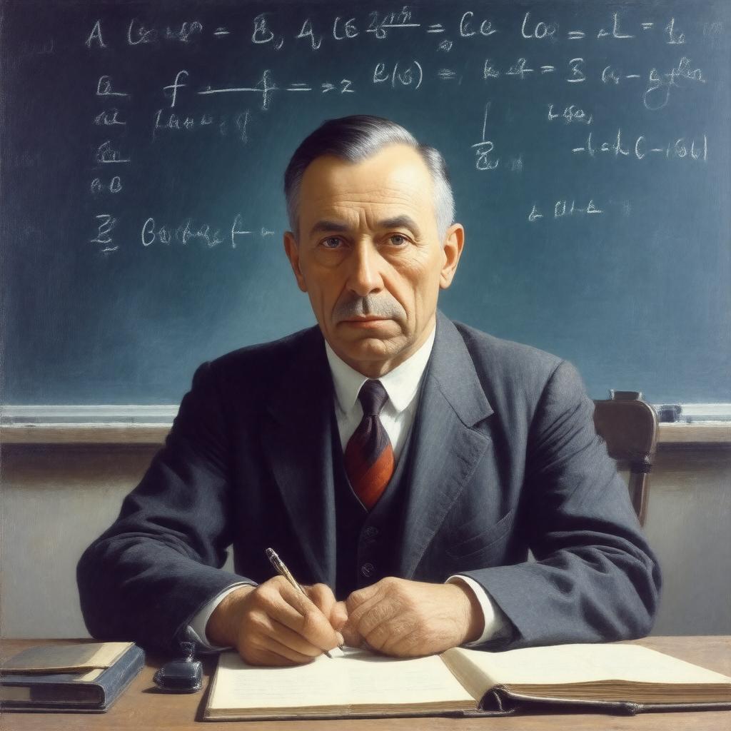 AI-created image of Otto Blumenthal