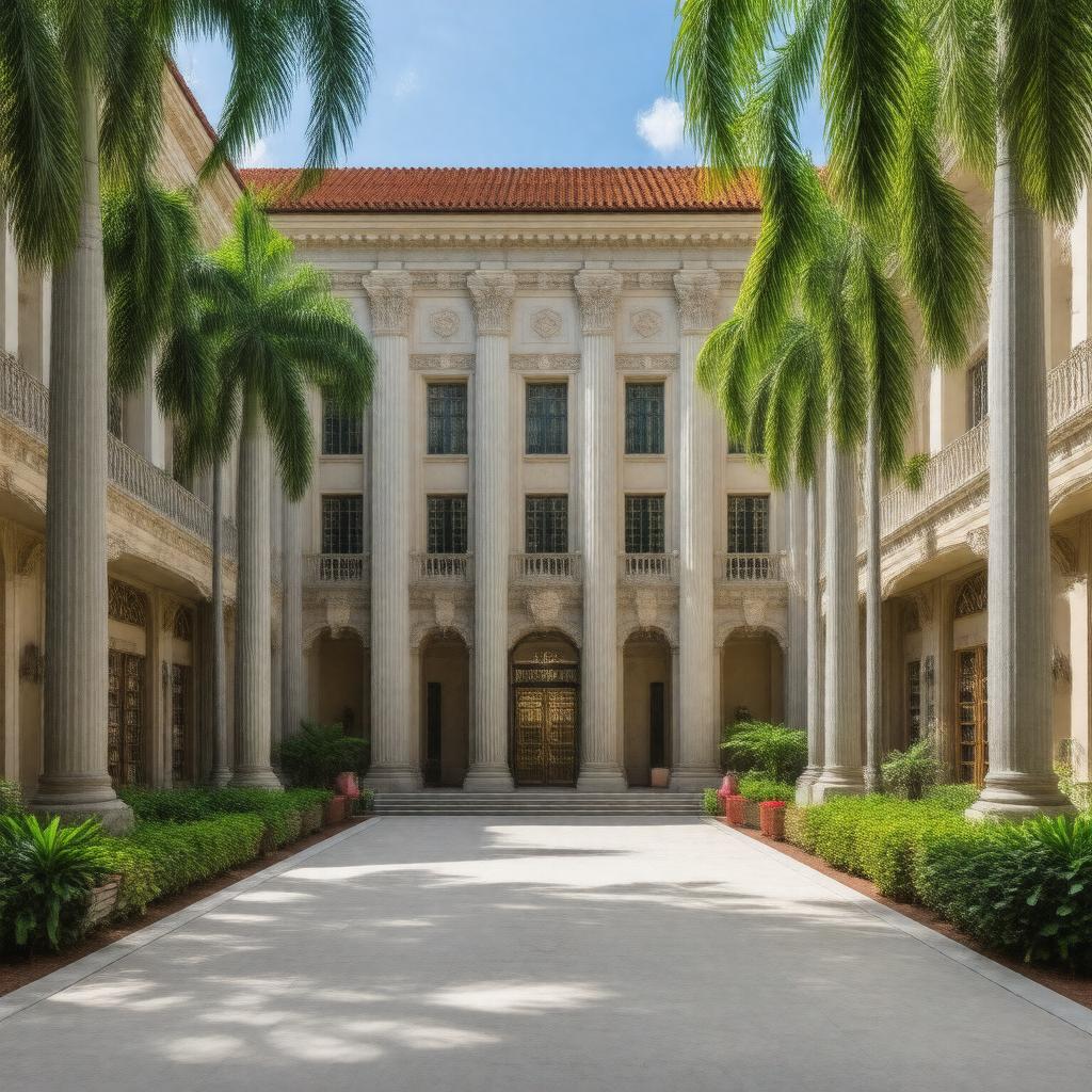 AI-created image of Otto G. Richter Library