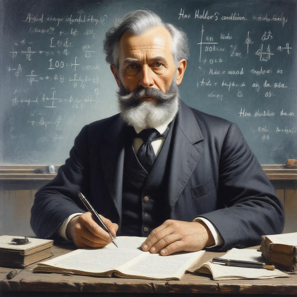 AI-created image of Otto Hölder