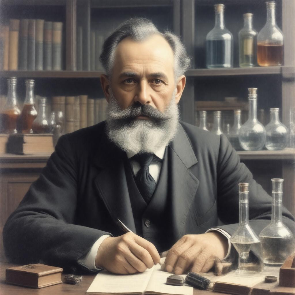 AI-created image of Otto Wallach