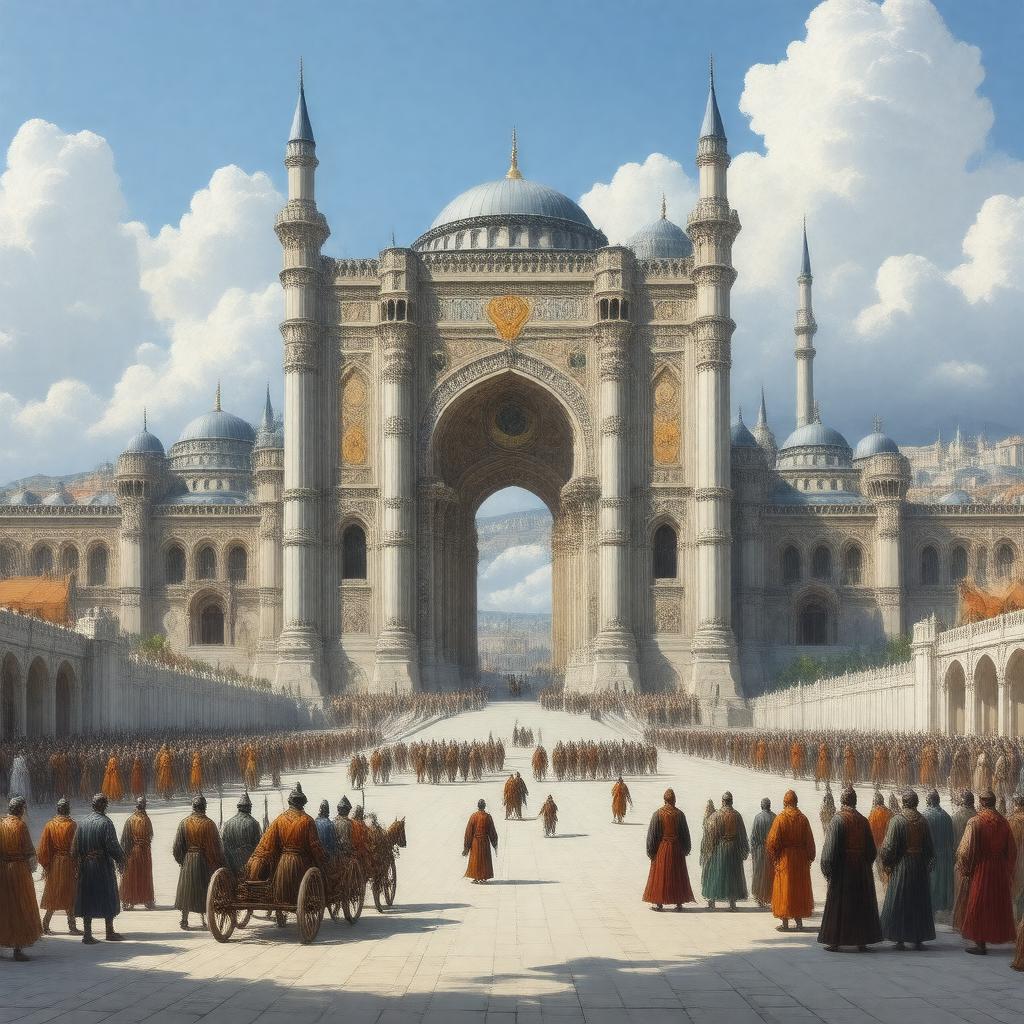 AI-created image of Ottoman Empire