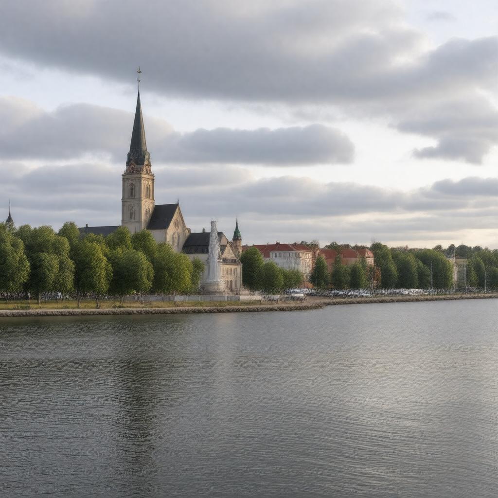 AI-created image of Oulu