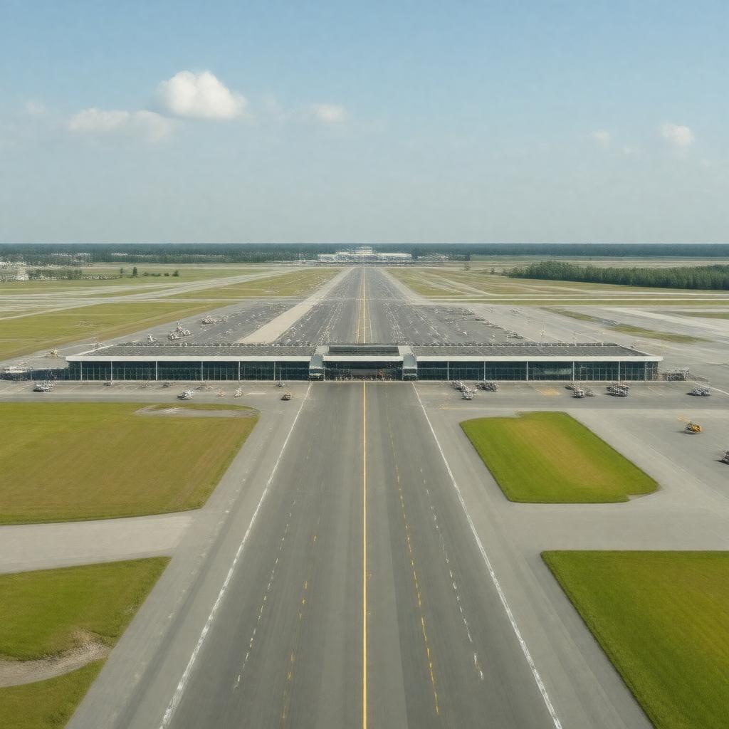 AI-created image of Oulu Airport