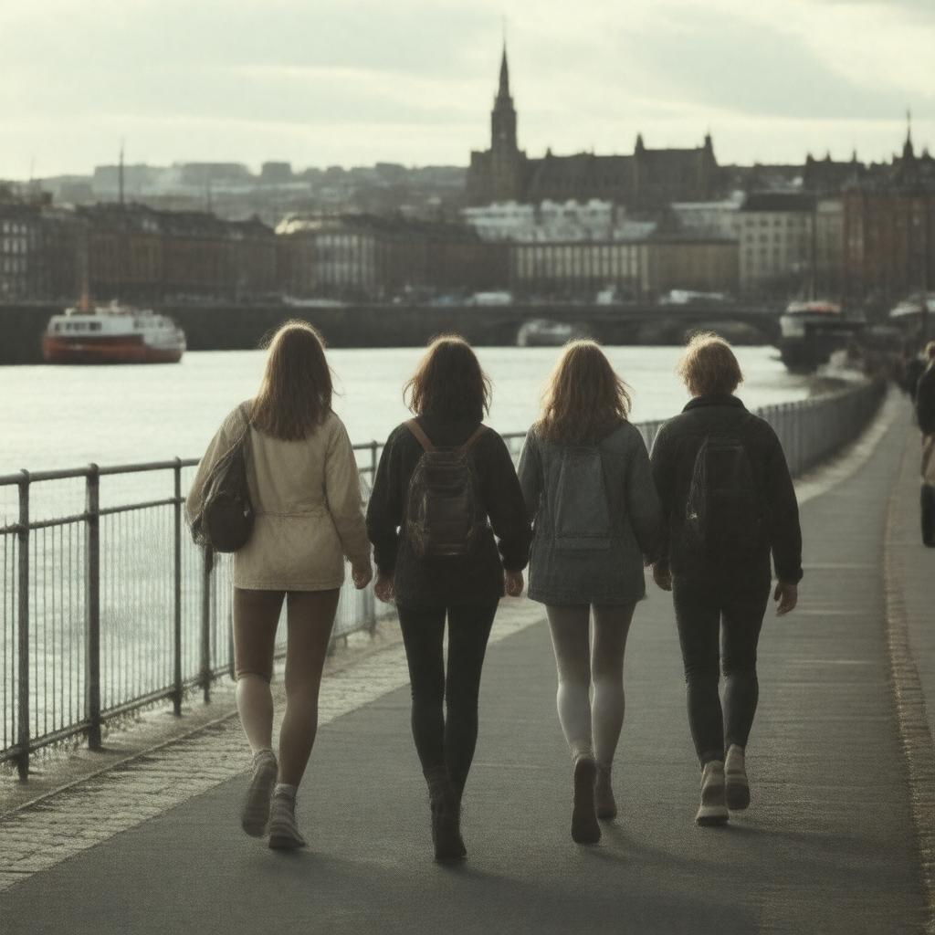 AI-created image of Our Friends in the North